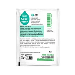 Agar-Agar 5 x 4g bio Nat-ali