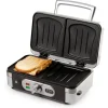 Appareil 3 en 1 grill, gaufrier et croque-monsieur 30 cm 1000 W DO9136C Domo