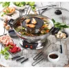 Appareil à fondue asiatique 1950 W KCP.FOND-ASIA Kitchen Chef Professional