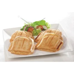 Appareil 4 gaufres et croque-monsieurs 1200 W DO9046C Domo