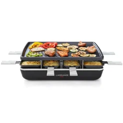 Appareil à raclette Elément gris noir 1200 W Lagrange