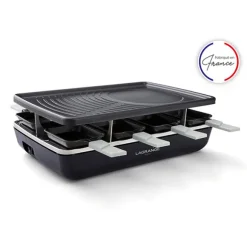 Appareil à raclette Elément gris noir 1200 W Lagrange