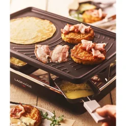 Appareil à raclette Elément gris noir 1200 W Lagrange