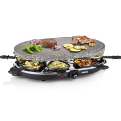 Appareil à raclette et pierre à cuire ovale 1200 W Princess