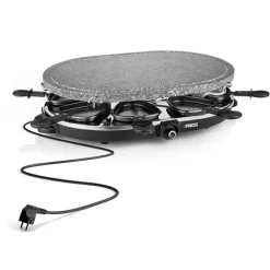 Appareil à raclette et pierre à cuire ovale 1200 W Princess