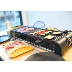 Appareil à raclette 12 personnes 1800 W DOC185 Livoo