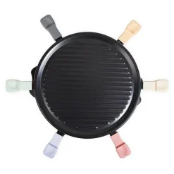 Appareil à raclette 6 personnes rond 800 W Livoo