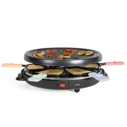 Appareil à raclette 6 personnes rond 800 W Livoo
