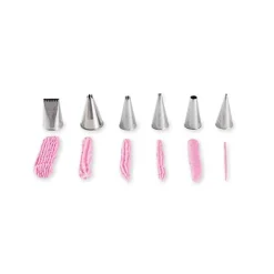 Assortiment 6 douilles inox De Buyer