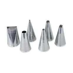 Assortiment 6 douilles inox De Buyer