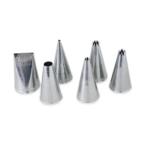 Assortiment 6 douilles inox De Buyer