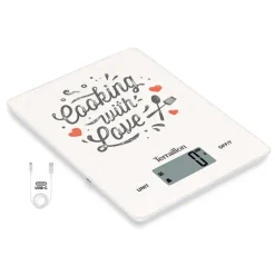 Balance de cuisine rechargeable 3 kg LCD Terraillon