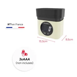 Balance électronique BA22 mythique crème 5 kg Terraillon