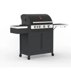 Barbecue au gaz noir Stella 4311 Barbecook