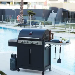 Barbecue au gaz noir Stella 4311 Barbecook