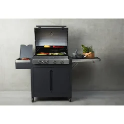 Barbecue au gaz noir Stella 4311 Barbecook