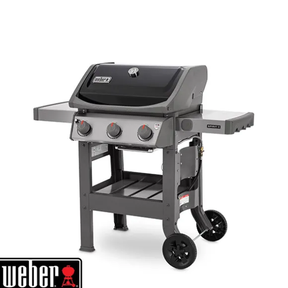 Barbecue à gaz Spirit II E-310 Plancha noir Weber