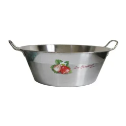 Bassine à confiture inox décoré 12 L Baumalu