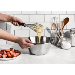 Bassine conique à fond plat 20 cm De Buyer