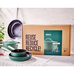 Batterie de cuisine Mobi vert Beka