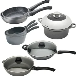 Batterie de cuisine 8 pièces revêtement Dur comme la pierre Mathon