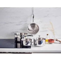 Batterie de cuisine 8 pièces tout inox Chef Beka