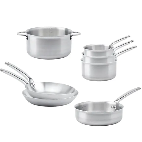 Batterie de cuisine 7 pièces tout inox Alchimy De Buyer
