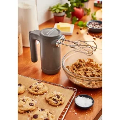 Batteur à main électrique sans fil 7 vitesses gris mat 5KHMB732EDG Kitchenaid