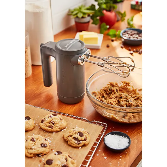 Batteur à main électrique sans fil 7 vitesses gris mat 5KHMB732EDG Kitchenaid