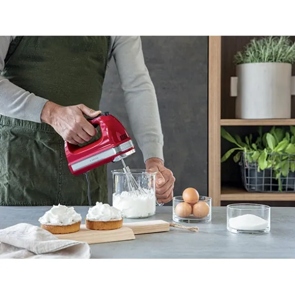 Batteur à main 9 vitesses empire 85 W 5KHM9212EER rouge Kitchenaid