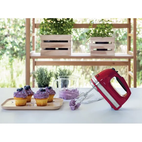 Batteur à main 9 vitesses empire 85 W 5KHM9212EER rouge Kitchenaid