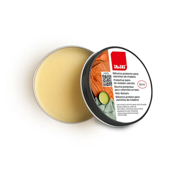 Baume protecteur pour ustensiles en bois 80 ml Ibili