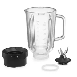 Blender inox avec bol en verre 2L 1200 W Lagrange