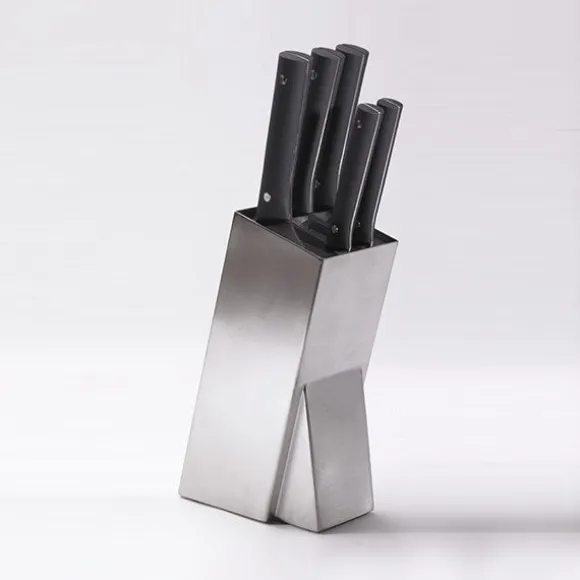 Bloc universel en inox avec 5 couteaux Mill Pradel Jean Dubost