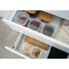 Boite carrée en verre 800ml Pebbly