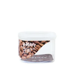 Boite carrée en verre 500ml Pebbly