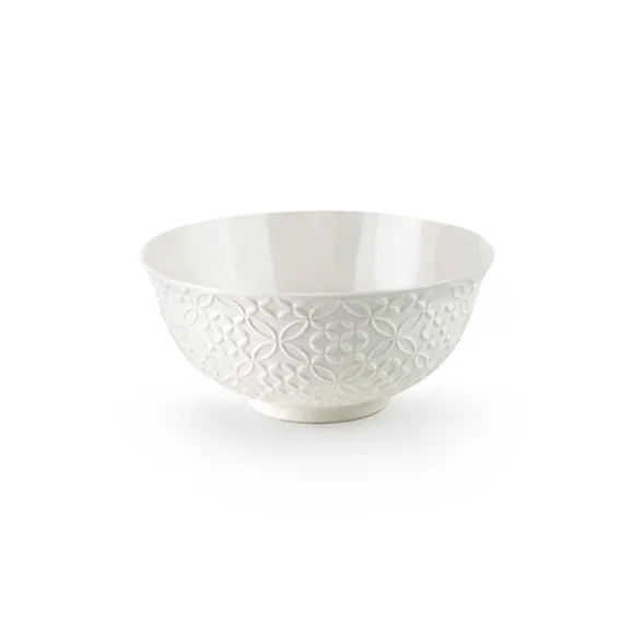 Bol en céramique Jardin White 16 cm 0,70 L Ibili