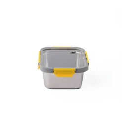 Boîte de conservation en inox rectangulaire 1780 ml compatible micro-ondes Pika