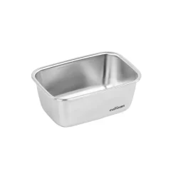 Boîte de conservation rectangulaire en inox 980 ml compatible micro-ondes Cuitisan