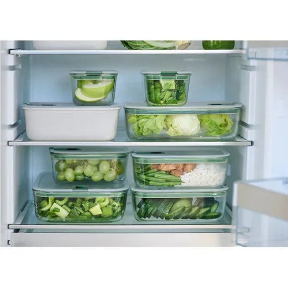 Boîte hermétique en verre 1500 ml EasyClip Nordic Sage Mepal