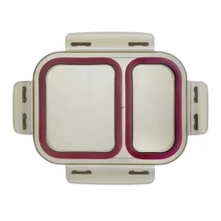 Boîte inox avec 2 compartiments Lacor
