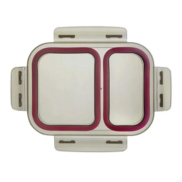 Boîte inox avec 2 compartiments Lacor