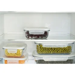 Boîte rectangulaire en verre 400 ml Pebbly