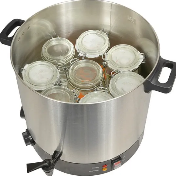 Bouilleur inox 31 litres 2100 W KCPST31.IX Kitchen Chef Professional