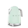 Bouilloire 1,7 L 2400 W KLF04PGEU vert d'eau Smeg