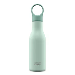 Bouteille isotherme isolée sous vide Loop 500 ml vert mat Joseph Joseph