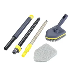 Brosse téléscopique 2 en 1 pour usage intérieur et extérieur Wenko by Maximex