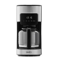 Cafetière filtre électrique programmable 1,5 L 900 W Simeo