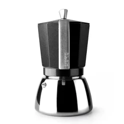 Cafetière italienne induction Elba 3 tasses noire Ibili