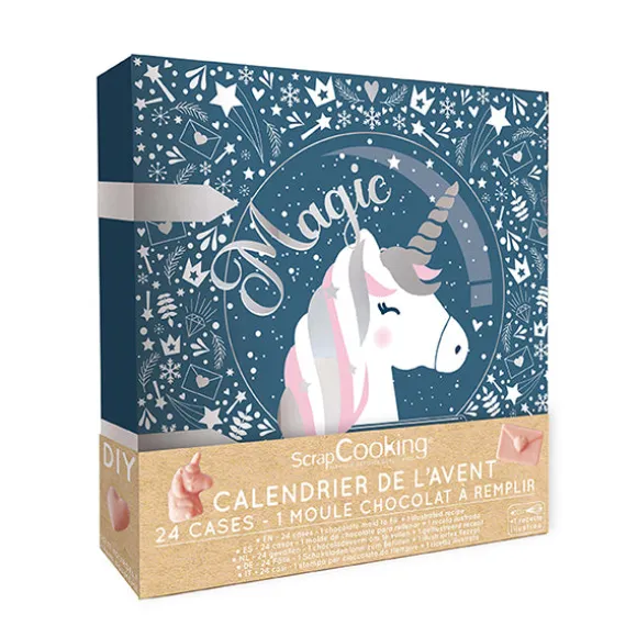 Calendrier de l'avent Licorne Scrapcooking